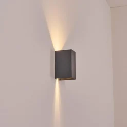 Hoods Lampe murale d´extérieur, Luminaire Up & Down, Applique murale LED Anthracite, 1 lumière