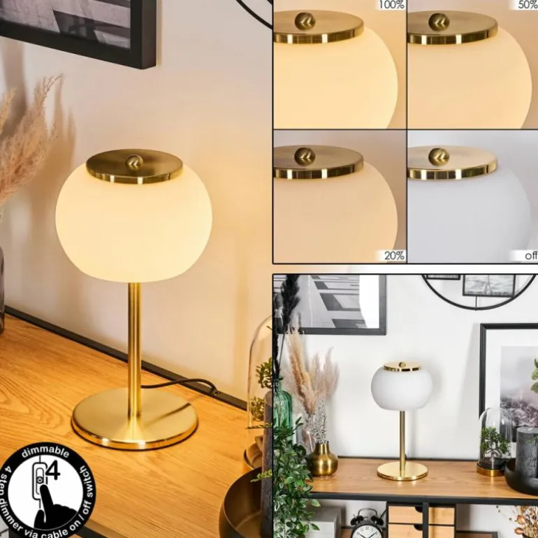 Izenave Lampe à poser, Liseuse Or, 1 lumière