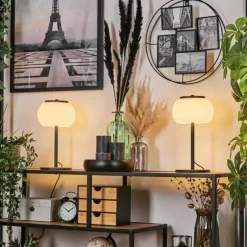 Izenave Lampe à poser, Liseuse Noir, 1 lumière