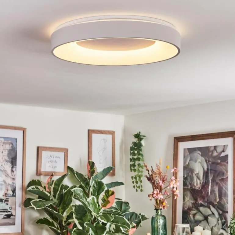 Joren Plafonnier, Panel LED Blanc, 1 lumière, Télécommandes