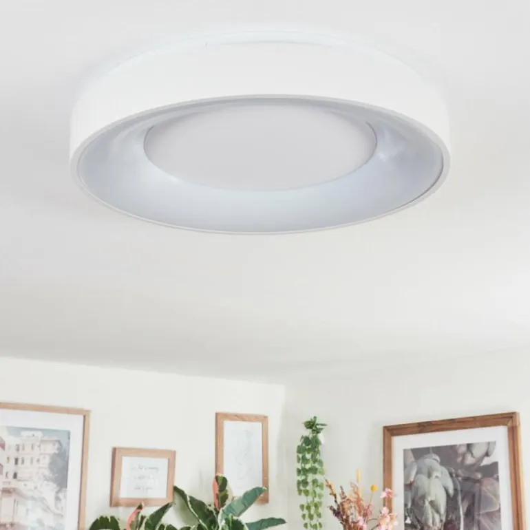 Joren Plafonnier, Panel LED Blanc, 1 lumière, Télécommandes