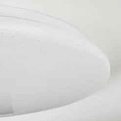 Junor Plafonnier LED Blanc, 1 lumière, Télécommandes