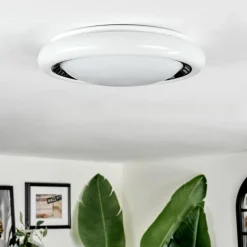 Kaas Plafonnier LED Noir, Blanc, 1 lumière