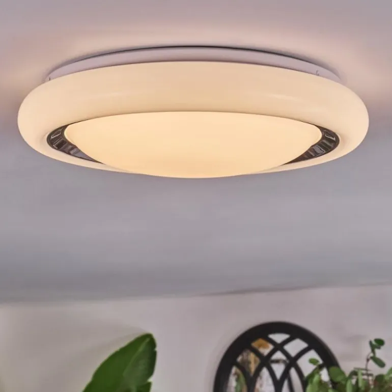 Kaas Plafonnier LED Noir, Blanc, 1 lumière