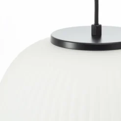Kaizen Suspension Luminaires Brilliant Noir, 1 lumière