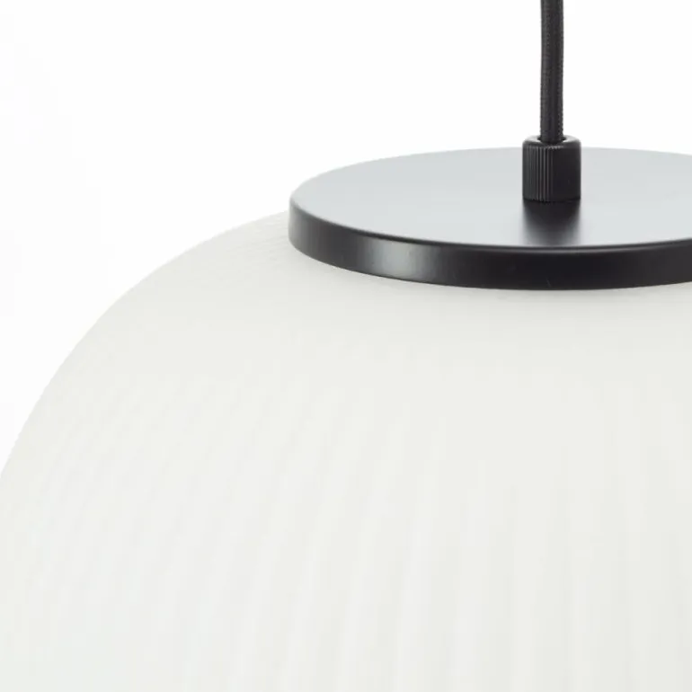 Kaizen Suspension Luminaires Brilliant Noir, 1 lumière