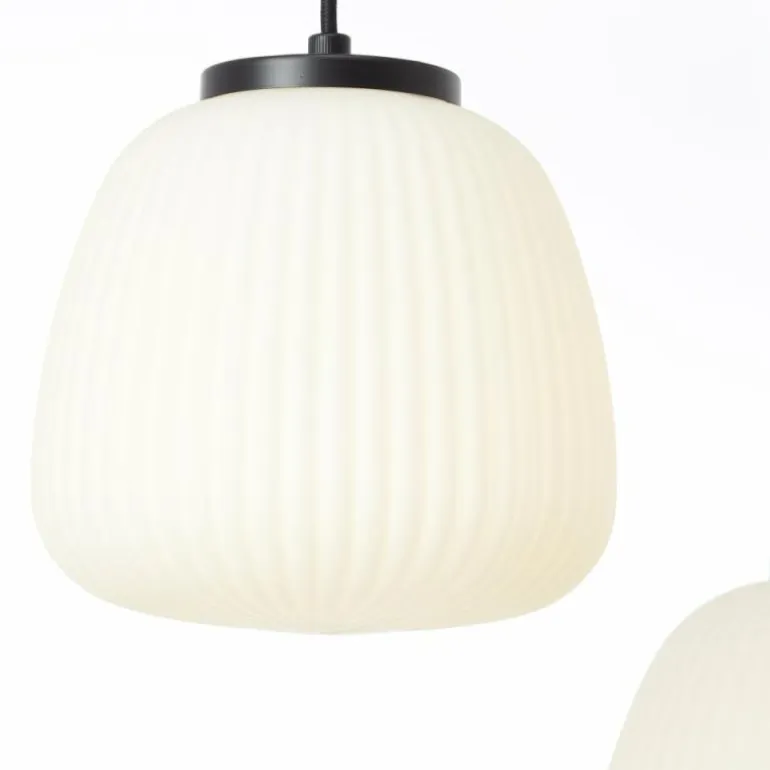 Kaizen Suspension Luminaires Brilliant Noir, 5 lumières