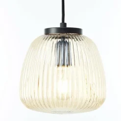 Kaizen Suspension Luminaires Brilliant Noir, 5 lumières