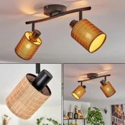 Kinnared Plafonnier Noir, 2 lumières