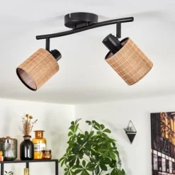 Kinnared Plafonnier Noir, 2 lumières