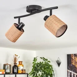 Kinnared Plafonnier Noir, 2 lumières