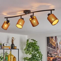 Kinnared Plafonnier Noir, 4 lumières