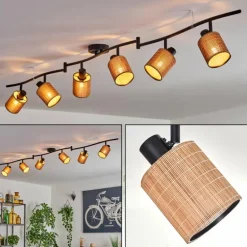 Kinnared Plafonnier Noir, 6 lumières