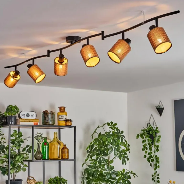 Kinnared Plafonnier Noir, 6 lumières