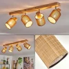 Kinnared Plafonnier, Spot de plafond Chrome, Écru, 4 lumières