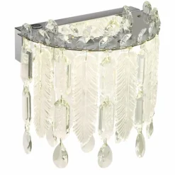 Klunka Plafonnier Luminaires Globo Lighting LED Chrome, 1 lumière