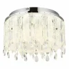 Klunka Plafonnier Luminaires Globo Lighting LED Chrome, 1 lumière, Télécommandes
