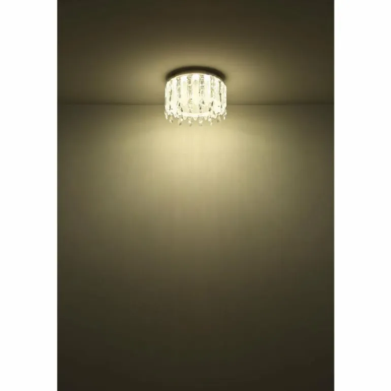 Klunka Plafonnier Luminaires Globo Lighting LED Chrome, 1 lumière, Télécommandes
