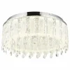 Klunka Plafonnier Luminaires Globo Lighting LED Chrome, 1 lumière, Télécommandes