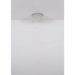 Klunka Plafonnier Luminaires Globo Lighting LED Chrome, 1 lumière, Télécommandes
