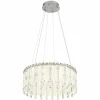 Klunka Suspension Luminaires Globo Lighting LED Chrome, 1 lumière, Télécommandes
