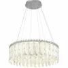 Klunka Suspension Luminaires Globo Lighting LED Chrome, 1 lumière, Télécommandes