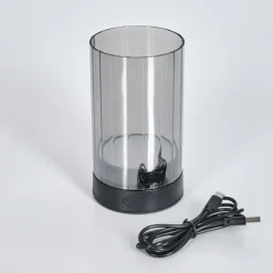 Koholmen Lampe de table d'extérieur, Lampe à poser LED Noir, 1 lumière