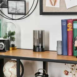 Koholmen Lampe de table d'extérieur, Lampe à poser LED Noir, 1 lumière