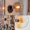 Koyoto Boule lumineuse, Applique murale, Spot mural Ambre, Clair, 1 lumière