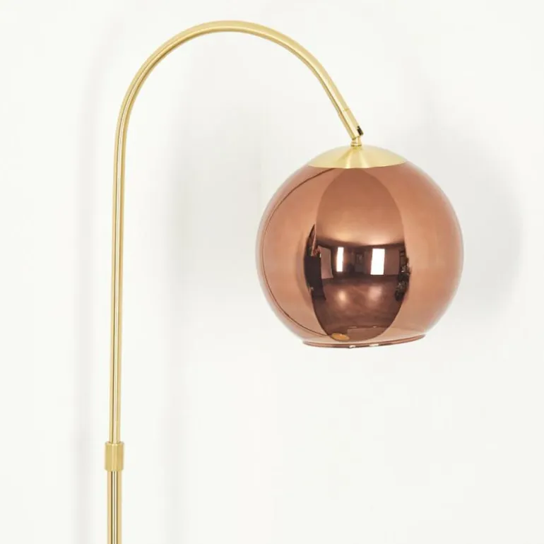Koyoto Boule lumineuse, Lampadaire Laiton, 1 lumière