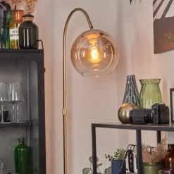Koyoto Boule lumineuse, Lampadaire Laiton, 1 lumière