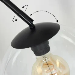 Koyoto Boule lumineuse, Lampadaire Clair, 1 lumière