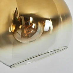 Koyoto Boule lumineuse, Lampadaire Or, Clair, 1 lumière