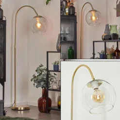 Koyoto Boule lumineuse, Lampadaire Laiton, 1 lumière
