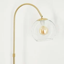 Koyoto Boule lumineuse, Lampadaire Laiton, 1 lumière