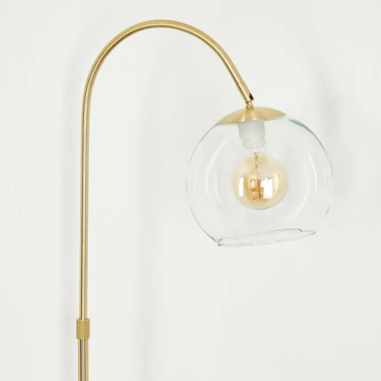 Koyoto Boule lumineuse, Lampadaire Laiton, 1 lumière
