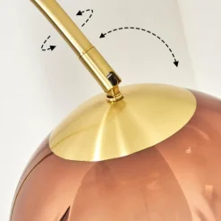 Koyoto Boule lumineuse, Lampadaire Laiton, 1 lumière