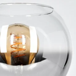 Koyoto Boule lumineuse, Lampe de bureau, Lampe à poser Clair, Fumé, 1 lumière