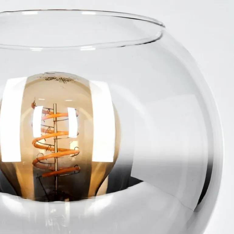 Koyoto Boule lumineuse, Lampe de bureau, Lampe à poser Clair, Fumé, 1 lumière