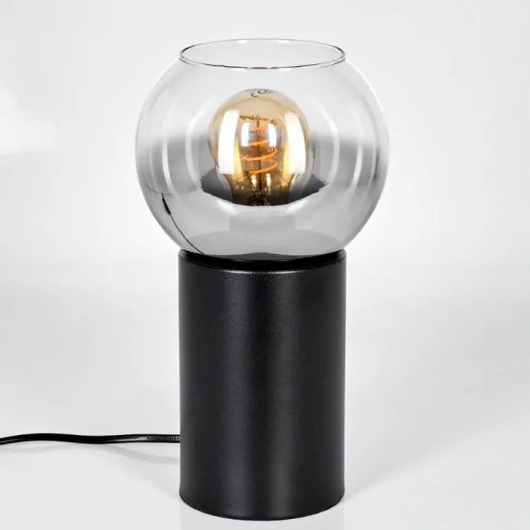 Koyoto Boule lumineuse, Lampe de bureau, Lampe à poser Clair, Fumé, 1 lumière