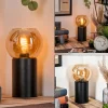 Koyoto Boule lumineuse, Lampe de bureau, Lampe à poser Ambre, 1 lumière