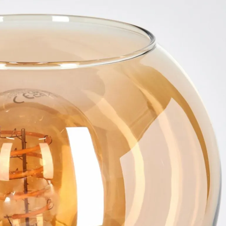 Koyoto Boule lumineuse, Lampe de bureau, Lampe à poser Ambre, 1 lumière
