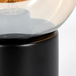 Koyoto Boule lumineuse, Lampe de bureau, Lampe à poser Ambre, 1 lumière