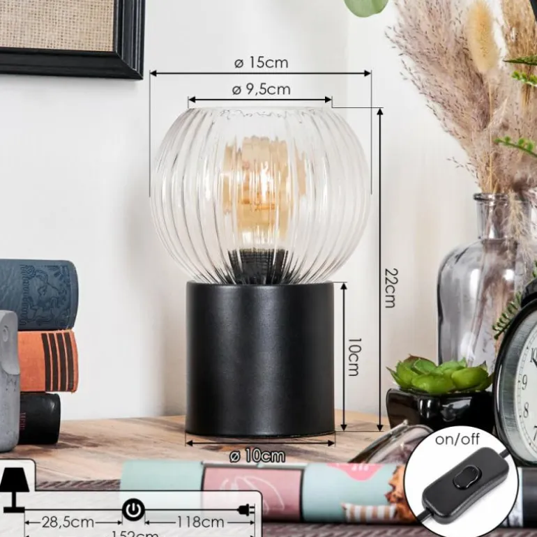 Koyoto Boule lumineuse, Lampe de bureau, Lampe à poser Clair, 1 lumière
