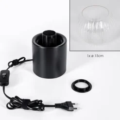 Koyoto Boule lumineuse, Lampe de bureau, Lampe à poser Clair, 1 lumière