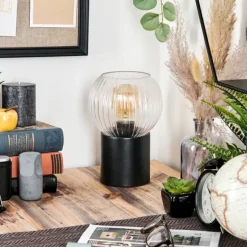 Koyoto Boule lumineuse, Lampe de bureau, Lampe à poser Clair, 1 lumière