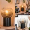 Koyoto Boule lumineuse, Lampe de bureau, Lampe à poser Clair, Fumé, 1 lumière