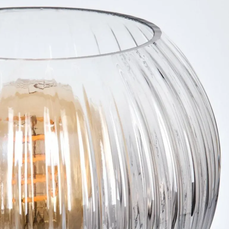 Koyoto Boule lumineuse, Lampe de bureau, Lampe à poser Clair, Fumé, 1 lumière