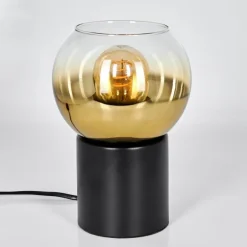 Koyoto Boule lumineuse, Lampe de bureau, Lampe à poser Or, Clair, 1 lumière