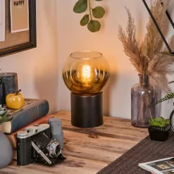 Koyoto Boule lumineuse, Lampe de bureau, Lampe à poser Or, Clair, 1 lumière
